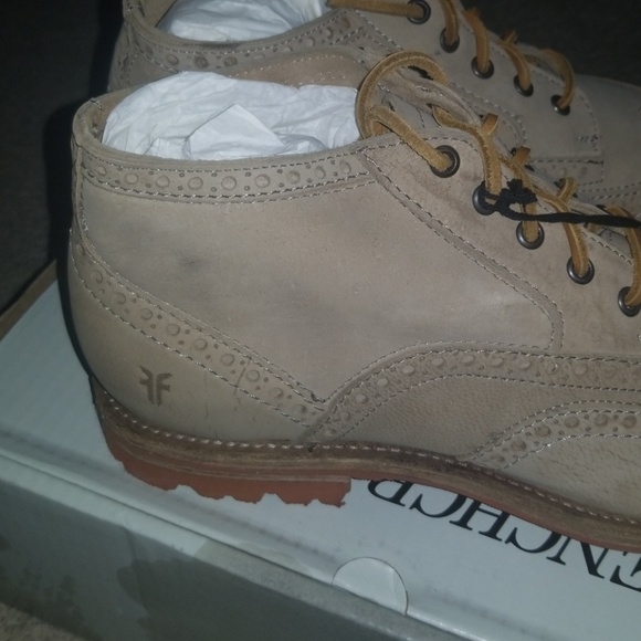 Frye Phillip Lug Wingtip Chukka - Picture 6 of 8